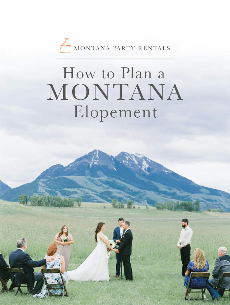 How to Plan a Montana Elopement