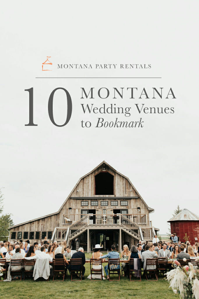 10 Montana Wedding Venues to Bookmark