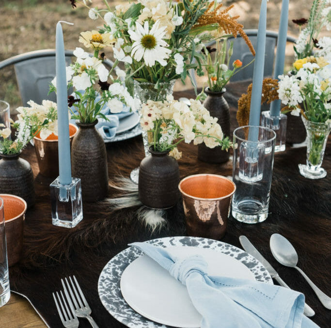 Western Wedding Table